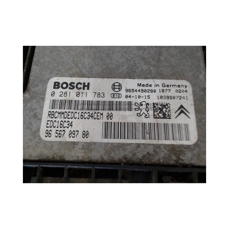 CALCULATEUR MOTEUR PEUGEOT 206