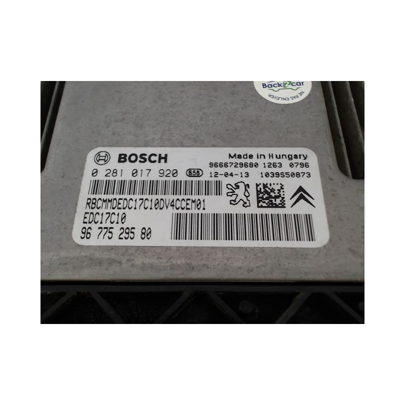 CALCULATEUR MOTEUR PEUGEOT 208