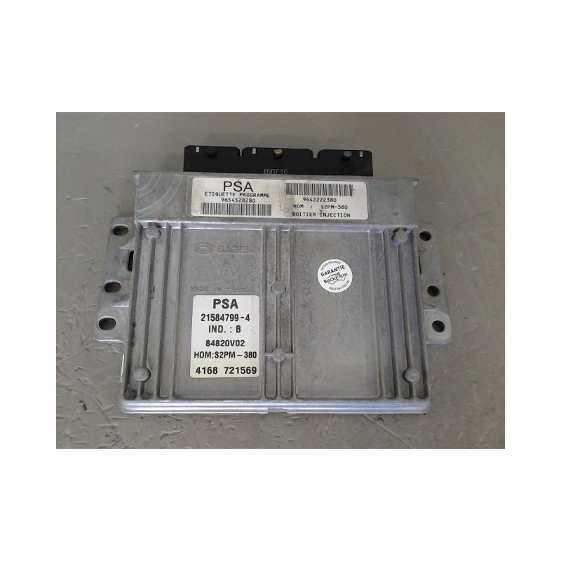 CALCULATEUR MOTEUR CITROEN C3