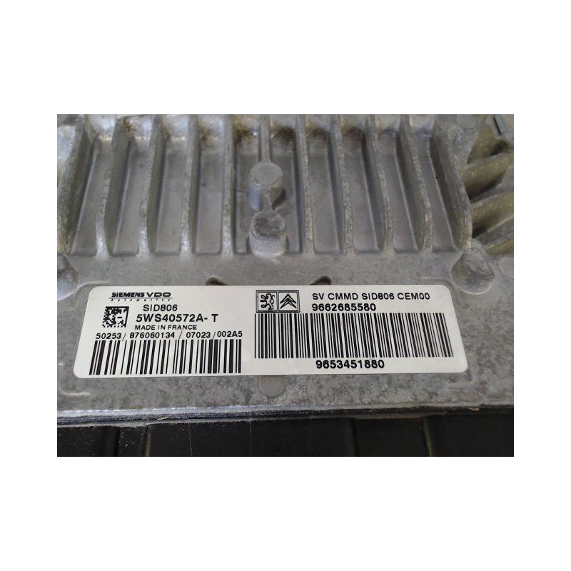 CALCULATEUR MOTEUR PEUGEOT 1007