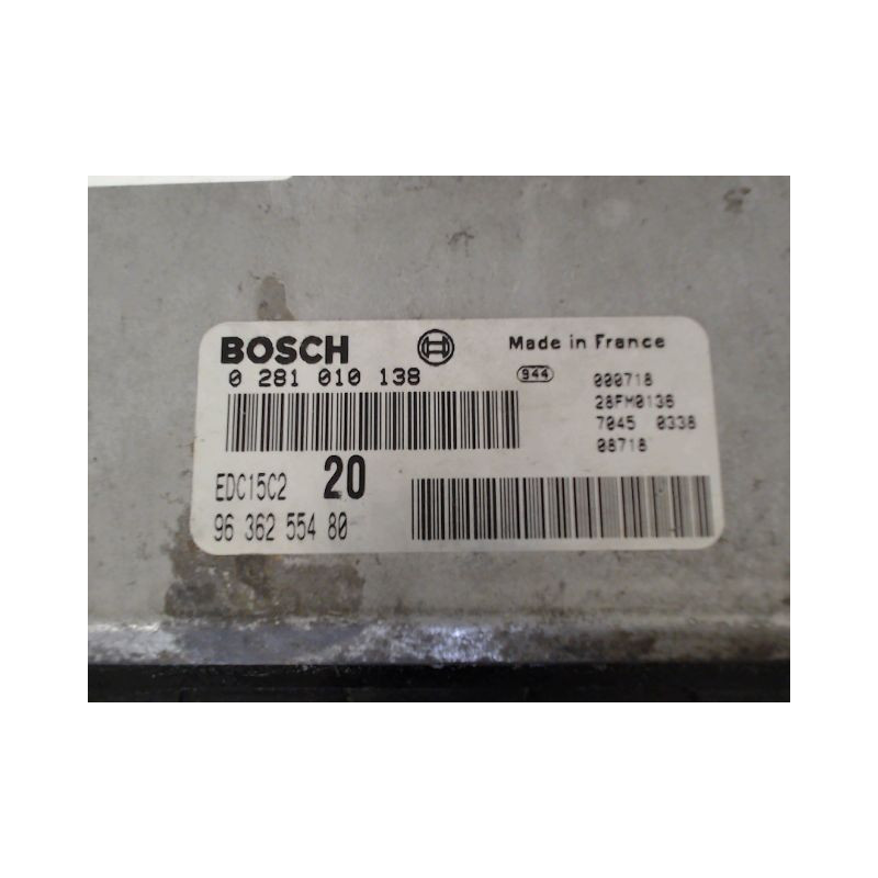 CALCULATEUR MOTEUR CITROEN BERLINGO