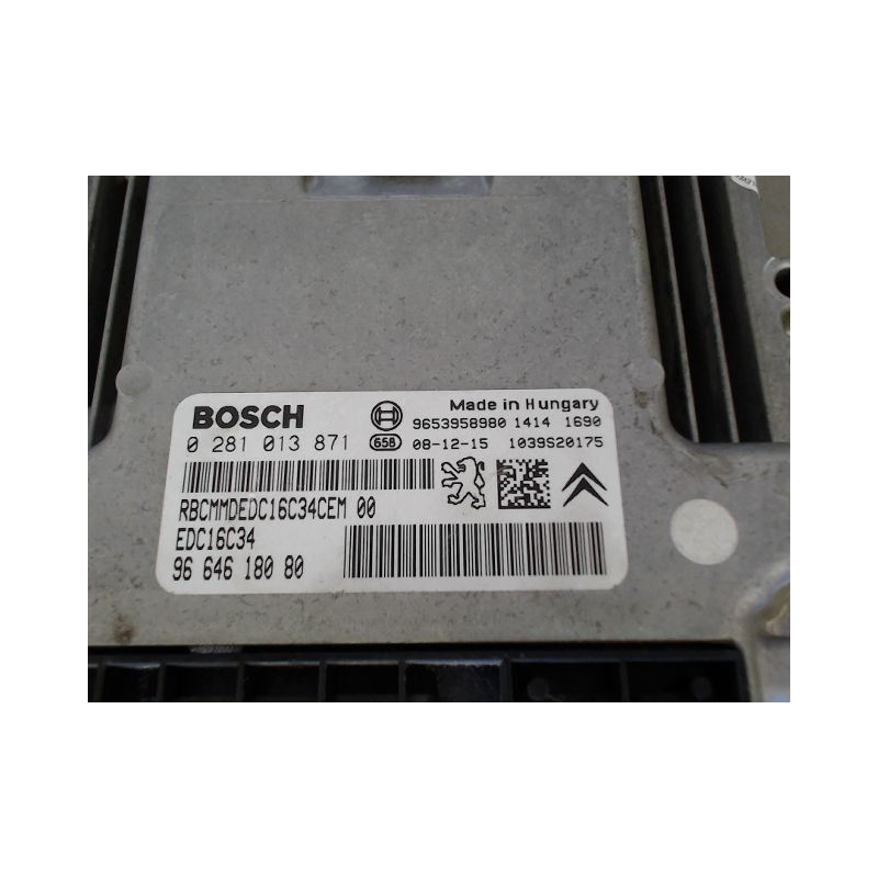 CALCULATEUR MOTEUR CITROEN BERLINGO