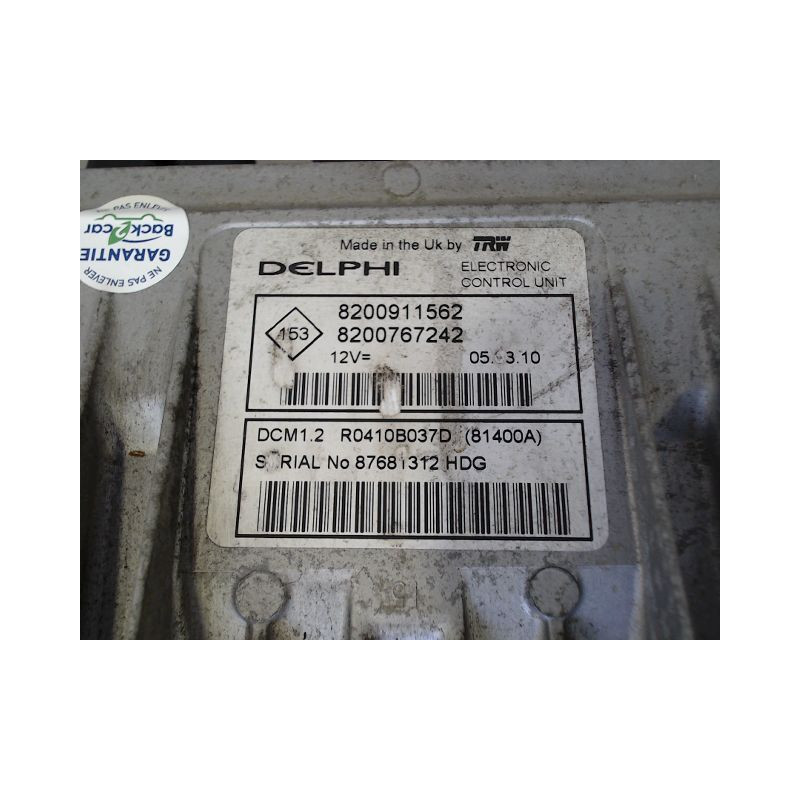 CALCULATEUR MOTEUR RENAULT CLIO