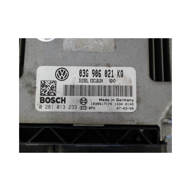 CALCULATEUR MOTEUR VOLKSWAGEN GOLF