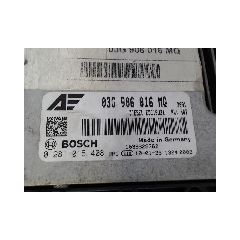 CALCULATEUR MOTEUR VOLKSWAGEN SHARAN
