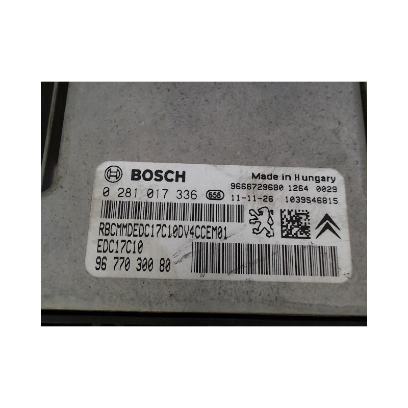 CALCULATEUR MOTEUR PEUGEOT 207