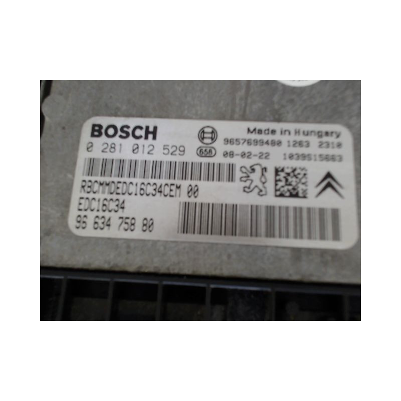 CALCULATEUR MOTEUR CITROEN C3