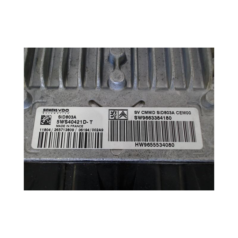 CALCULATEUR MOTEUR PEUGEOT 307