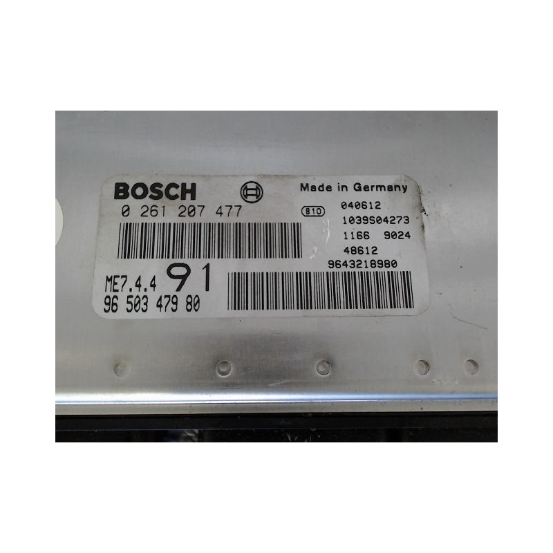 CALCULATEUR MOTEUR PEUGEOT 206