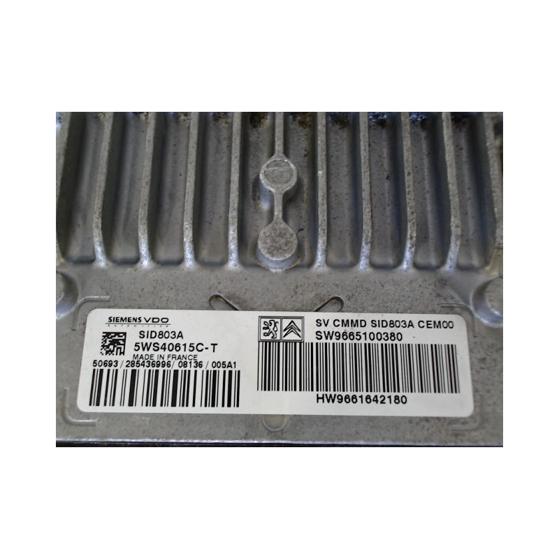 CALCULATEUR MOTEUR CITROEN C4