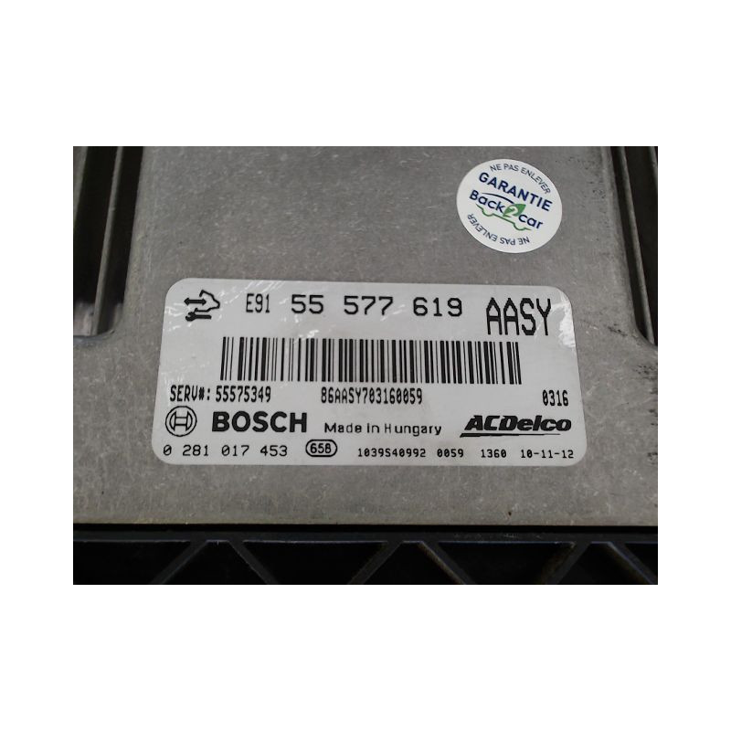 CALCULATEUR MOTEUR OPEL INSIGNIA