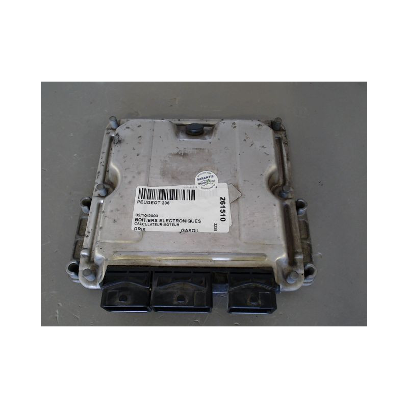 CALCULATEUR MOTEUR PEUGEOT 206