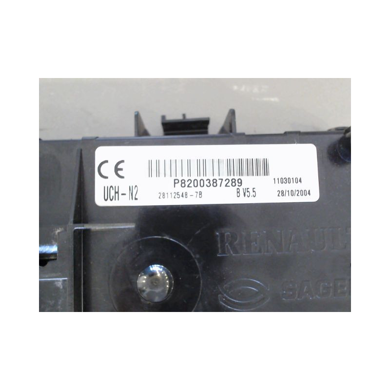 BOITIER GESTION HABITACLE RENAULT CLIO