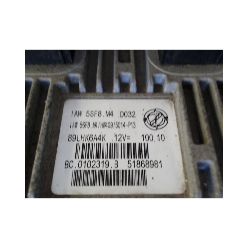 CALCULATEUR MOTEUR FIAT PANDA