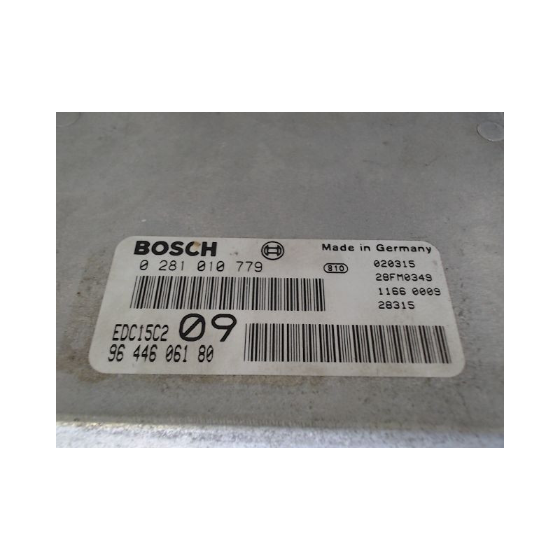 CALCULATEUR MOTEUR PEUGEOT 307