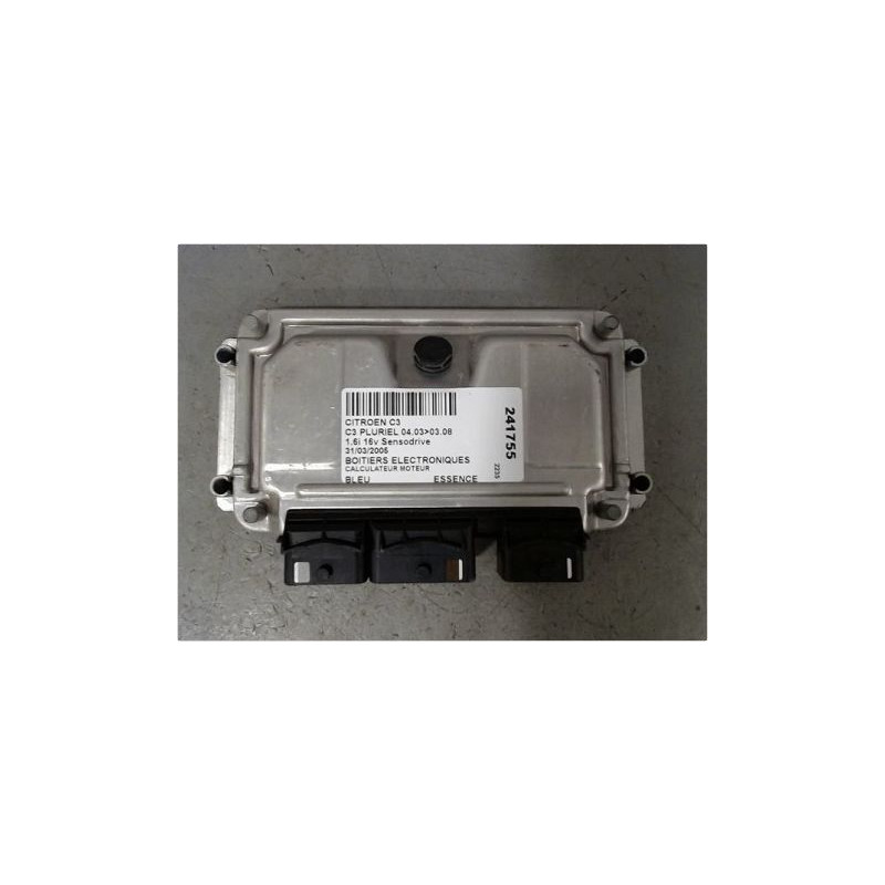 CALCULATEUR MOTEUR CITROEN C3 PLURIEL 03-08