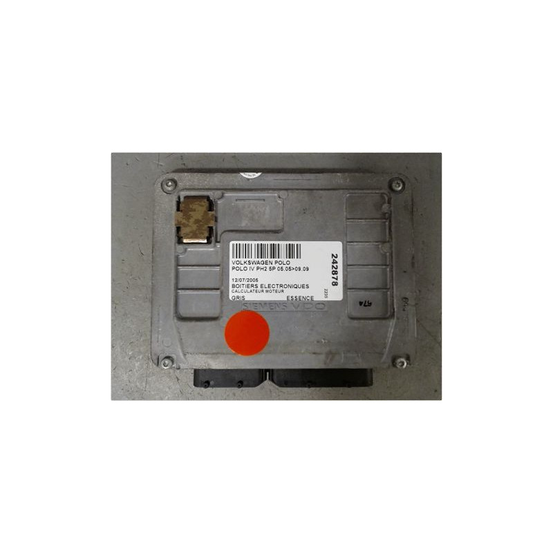 CALCULATEUR MOTEUR VOLKSWAGEN POLO IV PH2 05-09