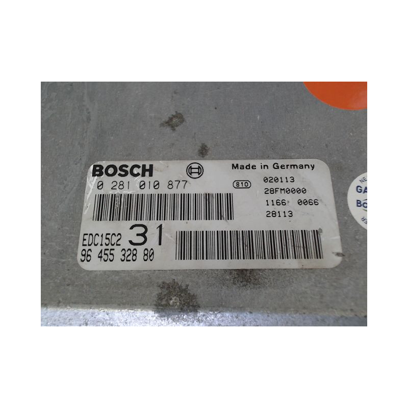 CALCULATEUR MOTEUR PEUGEOT 406
