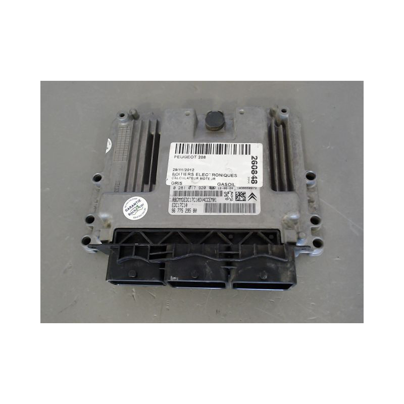 CALCULATEUR MOTEUR PEUGEOT 208