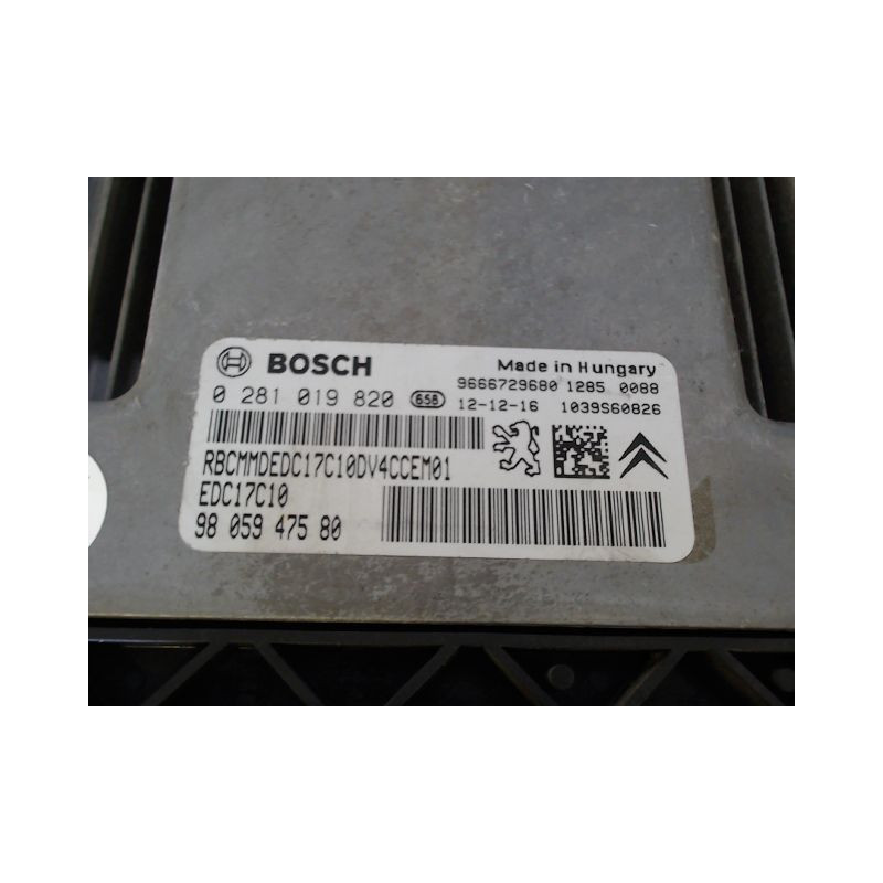 CALCULATEUR MOTEUR PEUGEOT 208