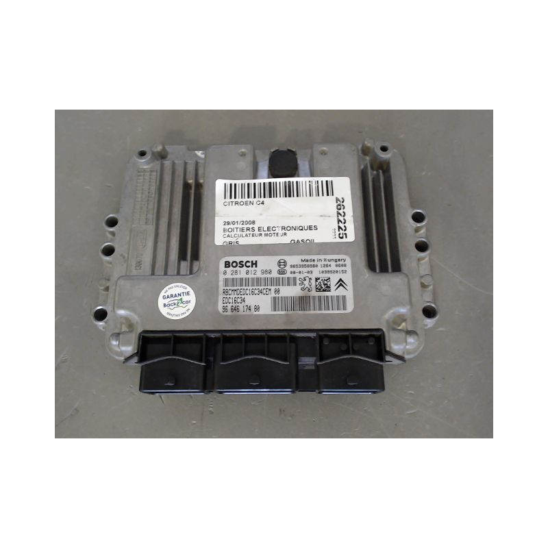 CALCULATEUR MOTEUR CITROEN C4