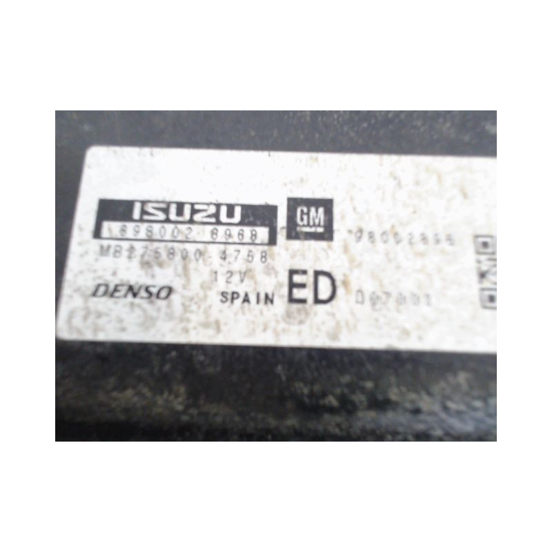 CALCULATEUR MOTEUR OPEL MERIVA