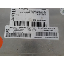 CALCULATEUR MOTEUR PEUGEOT 206