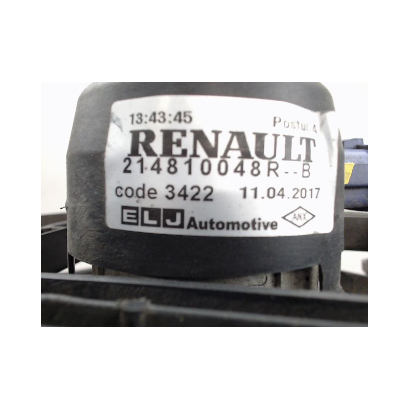 MOTEUR VENTILATEUR RADIATEUR DACIA SANDERO