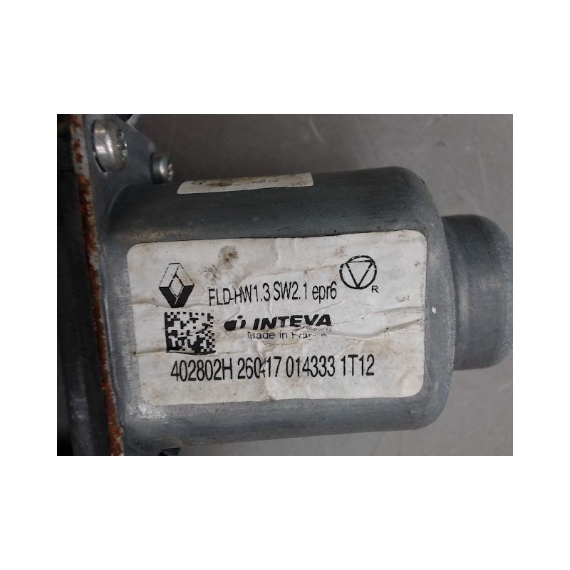 MECANISME LEVE-GLACE AVANT GAUCHE RENAULT MEGANE