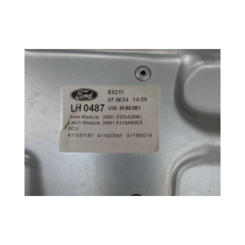 MECANISME LEVE-GLACE AVANT GAUCHE FORD FOCUS