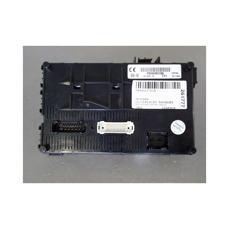 BOITIER GESTION HABITACLE RENAULT CLIO