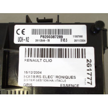 BOITIER GESTION HABITACLE RENAULT CLIO