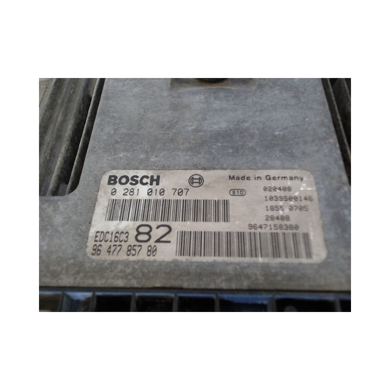 CALCULATEUR MOTEUR PEUGEOT 206