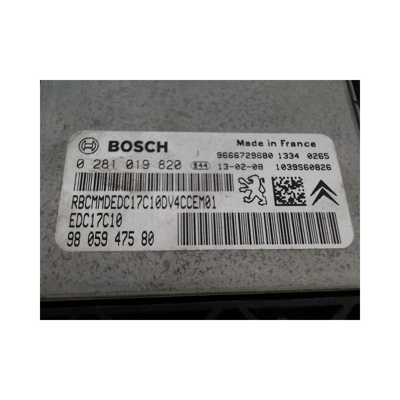 CALCULATEUR MOTEUR PEUGEOT 208