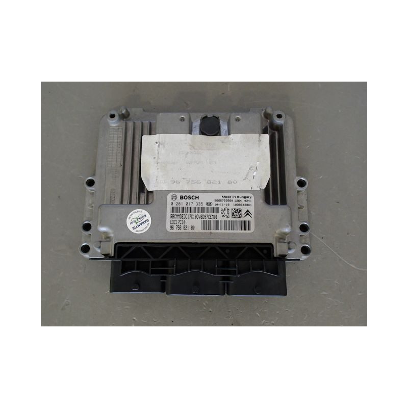 CALCULATEUR MOTEUR CITROEN C4