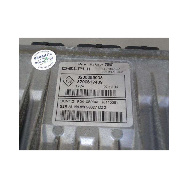 CALCULATEUR MOTEUR RENAULT CLIO