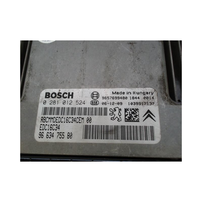 CALCULATEUR MOTEUR CITROEN C3