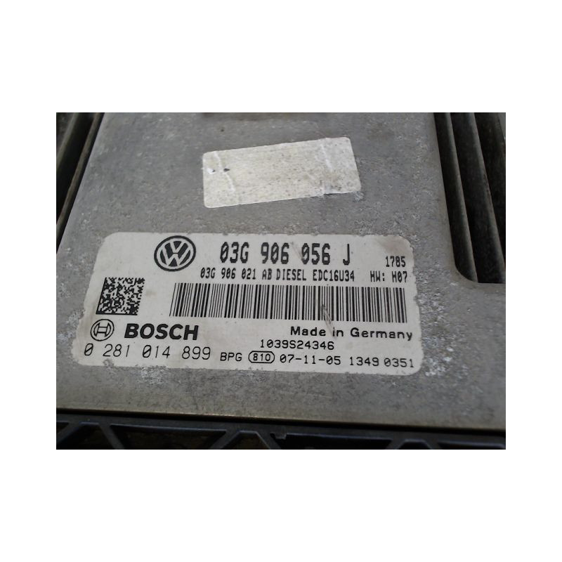 CALCULATEUR MOTEUR VOLKSWAGEN GOLF