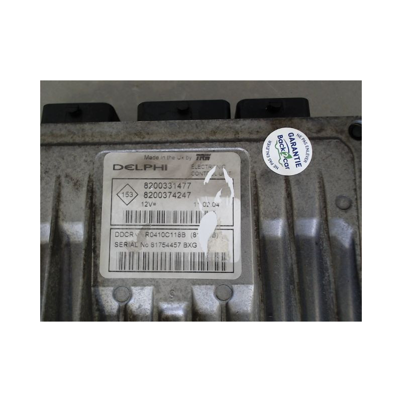CALCULATEUR MOTEUR RENAULT KANGOO