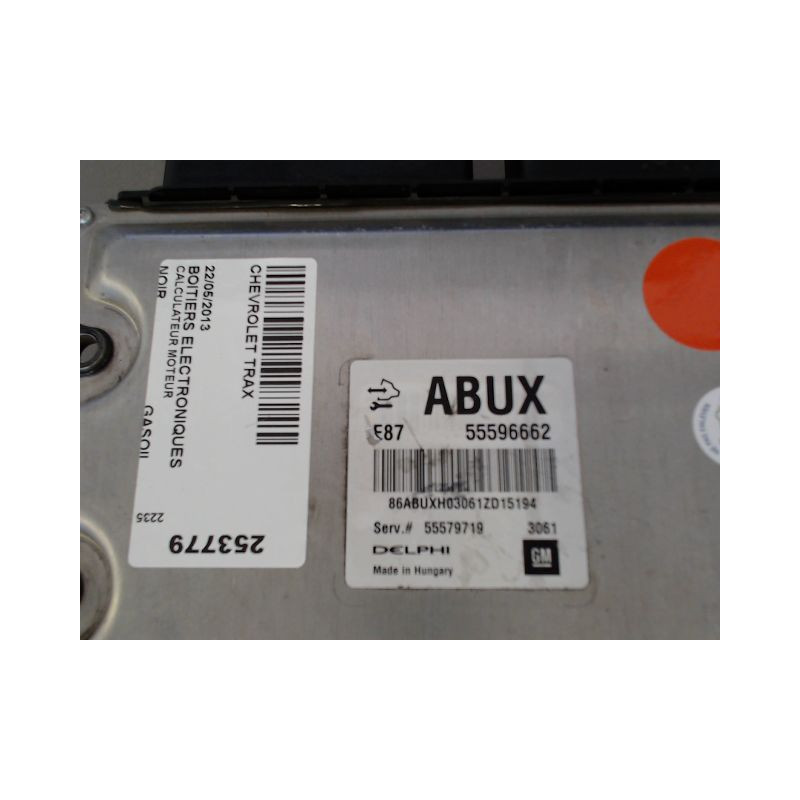 CALCULATEUR MOTEUR CHEVROLET TRAX