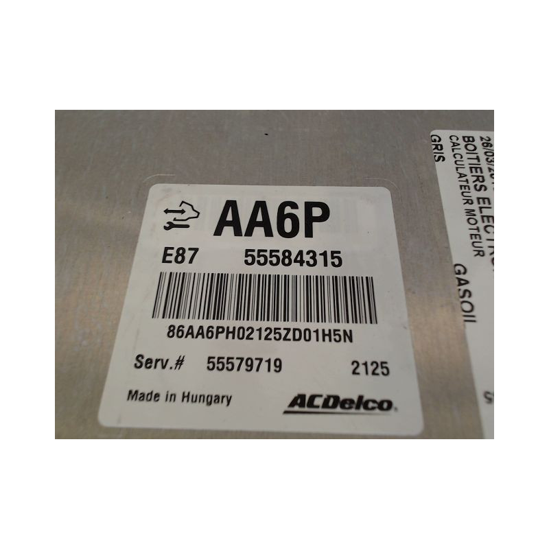 CALCULATEUR MOTEUR CHEVROLET CRUZE