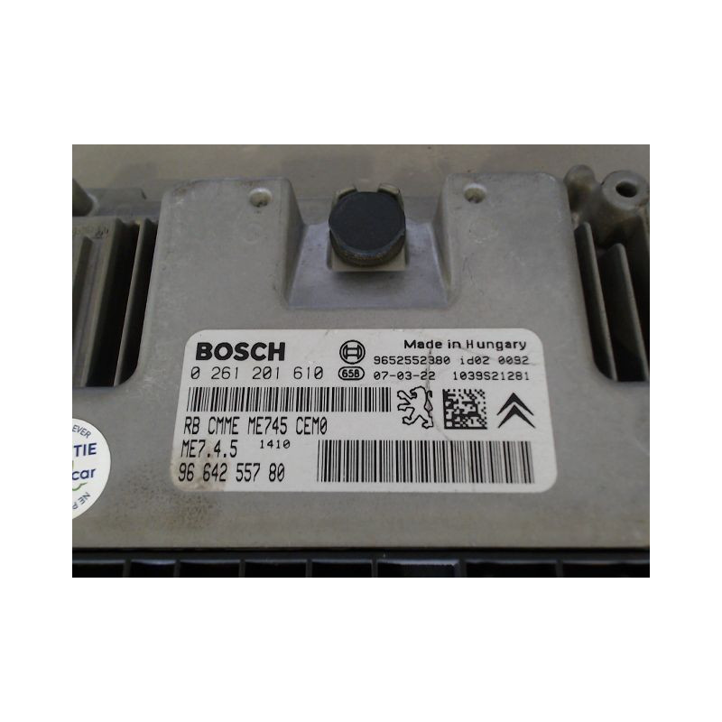 CALCULATEUR MOTEUR PEUGEOT 307