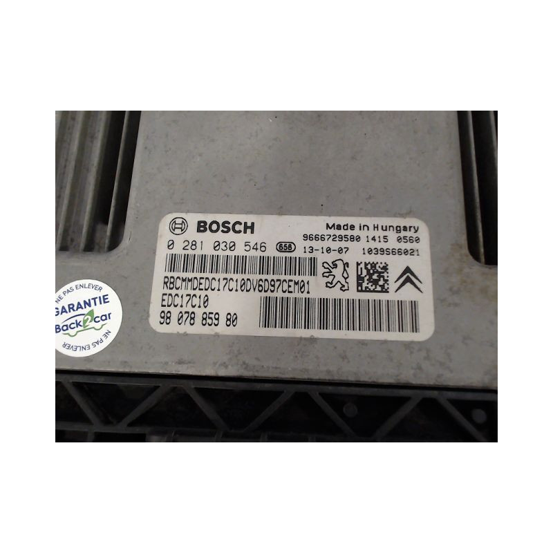 CALCULATEUR MOTEUR PEUGEOT EXPERT