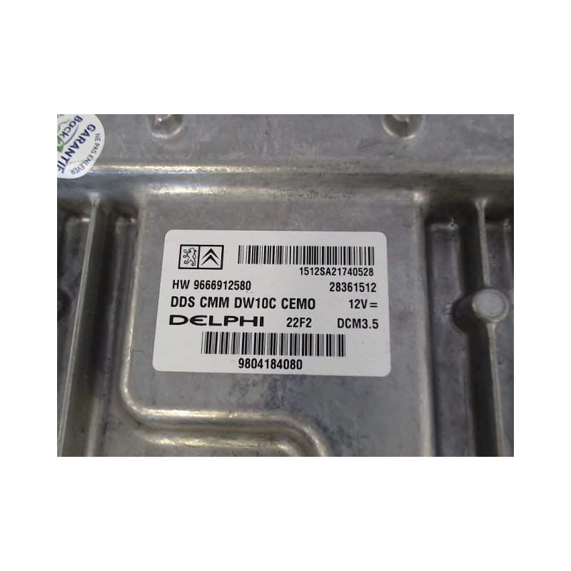 CALCULATEUR MOTEUR CITROEN DS4