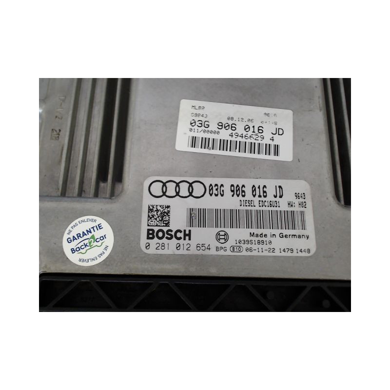 CALCULATEUR MOTEUR AUDI A4