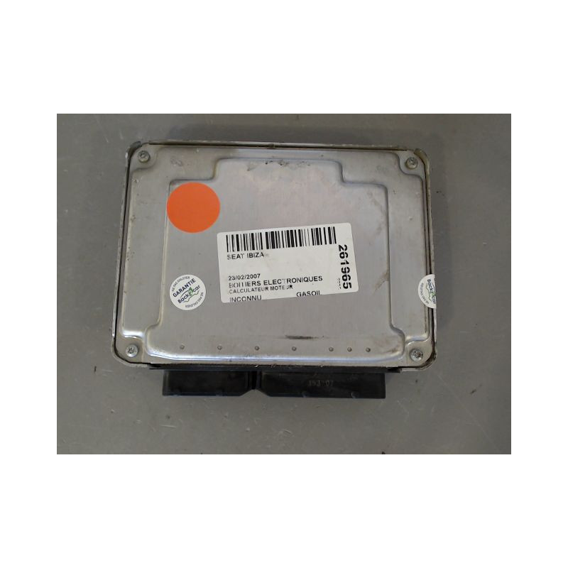 CALCULATEUR MOTEUR SEAT IBIZA