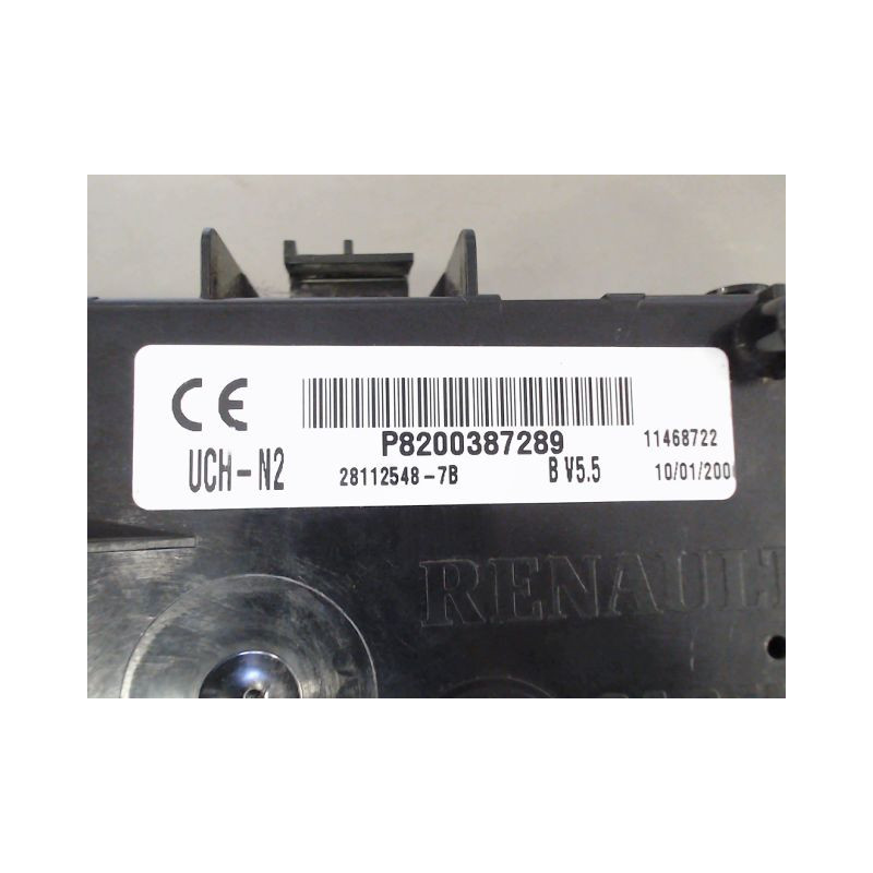 BOITIER GESTION HABITACLE RENAULT CLIO
