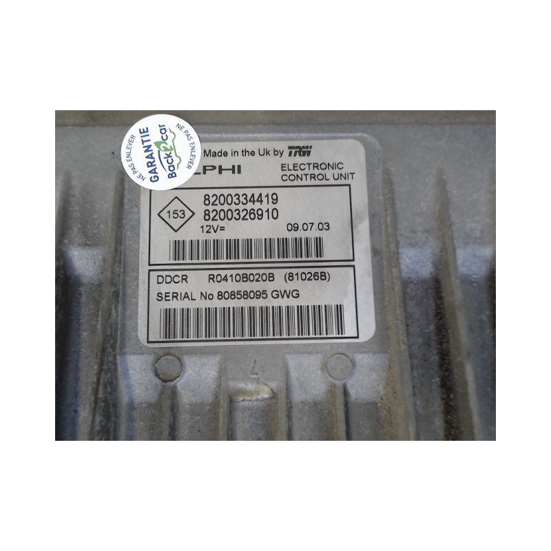 CALCULATEUR MOTEUR RENAULT MEGANE