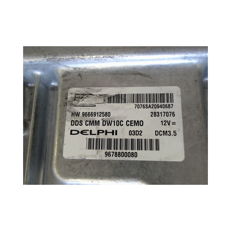 CALCULATEUR MOTEUR PEUGEOT 308