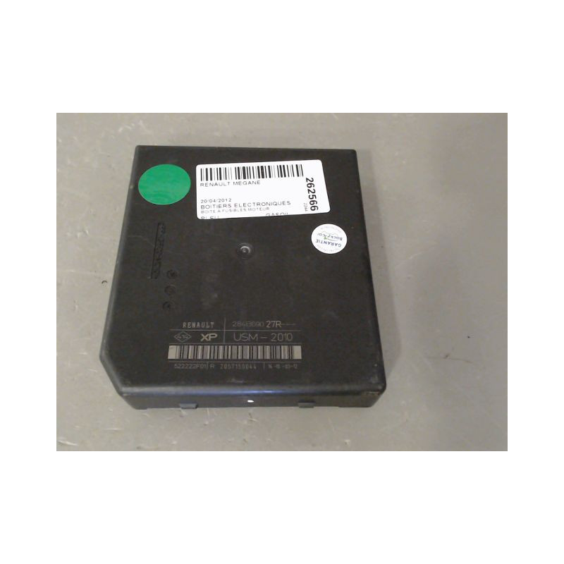 BOITE A FUSIBLES RENAULT MEGANE